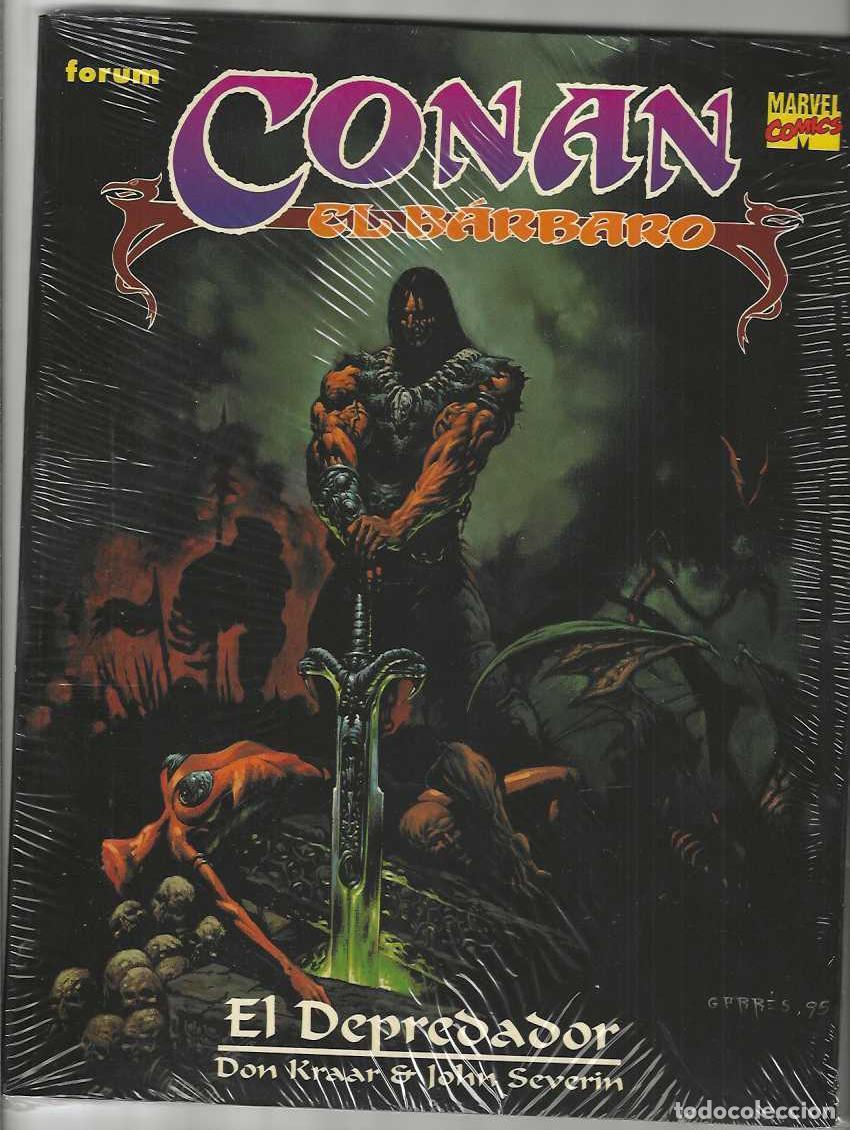 C&oacute;mics: NOVELAS GRAFICAS CONAN: EL DEPREDADOR - TOMO FORUM - MUY BUEN ESTADO