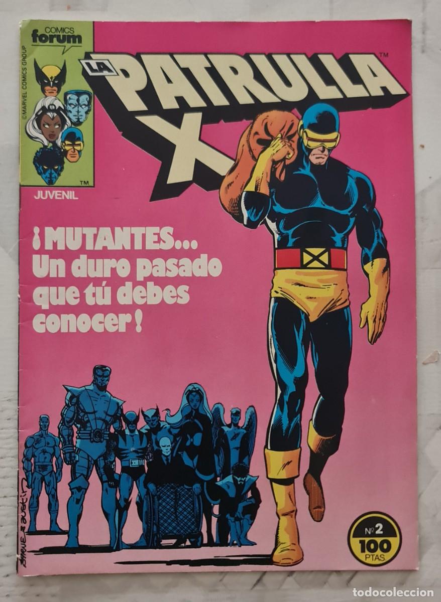 C&oacute;mics: LA PATRULLA-X Vol 1 n&ordm; 2 de Chris Claremont y John Byrne. Comics Forum 1985