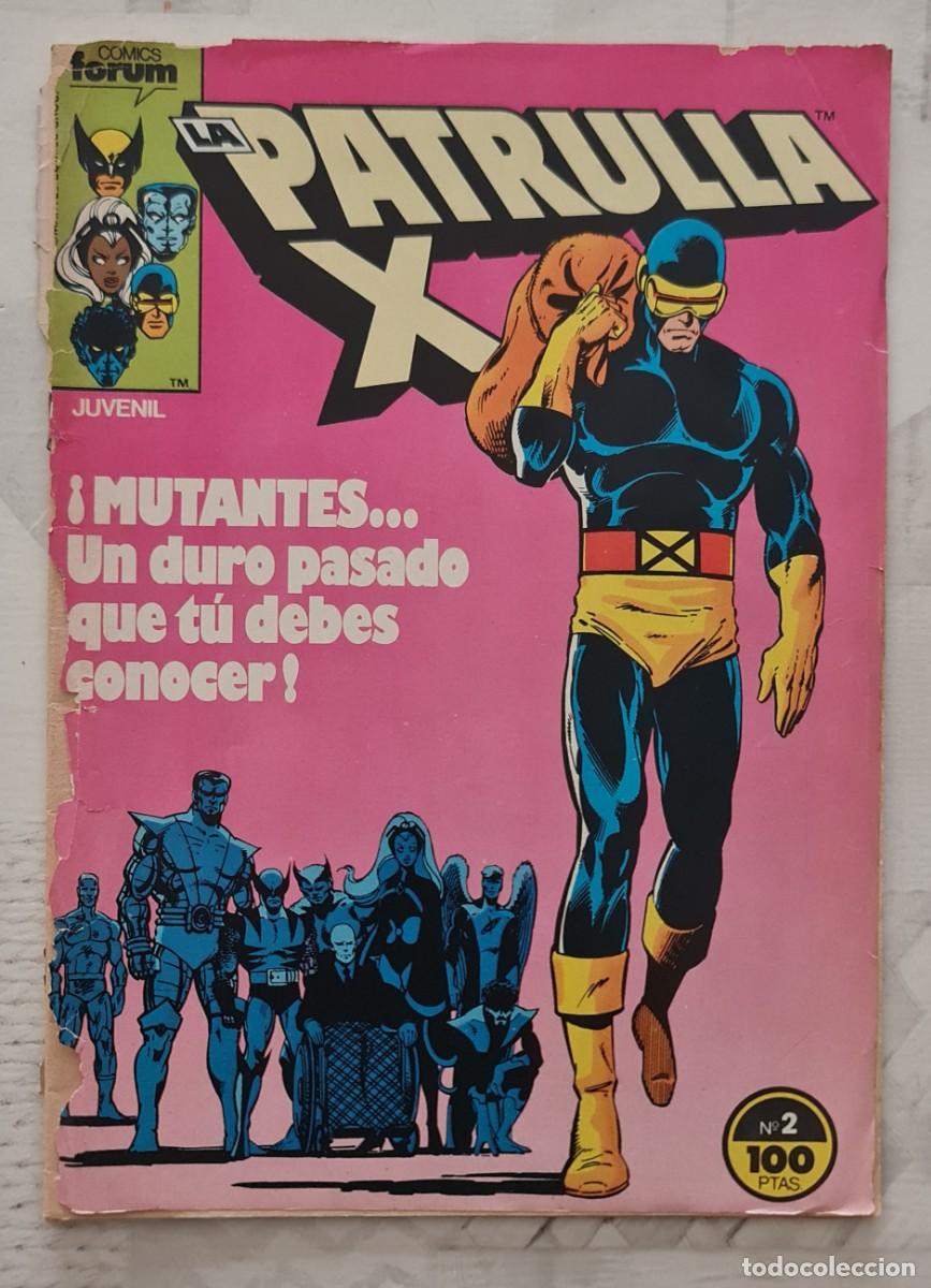 C&oacute;mics: LA PATRULLA-X Vol 1 n&ordm; 2 de Chris Claremont y John Byrne. Comics Forum 1985
