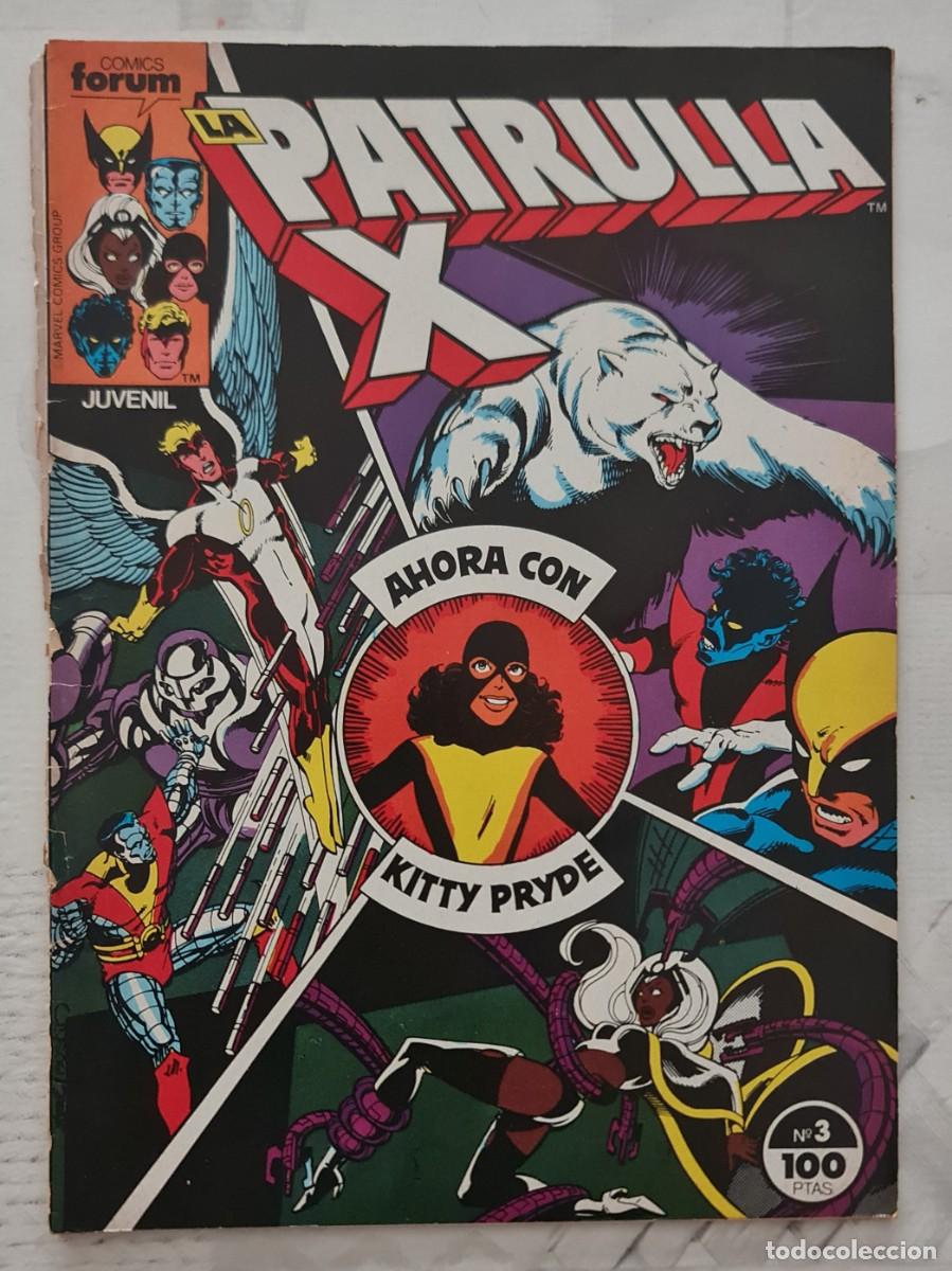 C&oacute;mics: LA PATRULLA-X Vol 1 n&ordm; 3 de Chris Claremont y John Byrne. Comics Forum 1985