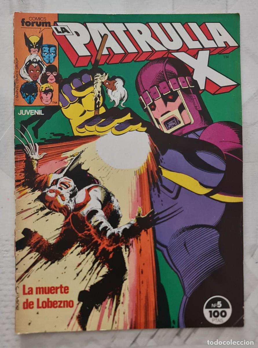 C&oacute;mics: LA PATRULLA-X Vol 1 n&ordm; 5 de Chris Claremont y John Byrne. Comics Forum 1985