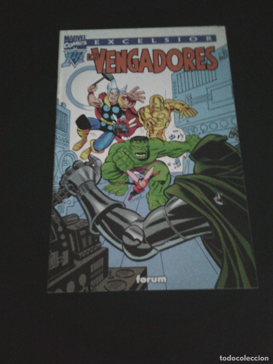 C&oacute;mics: LOS VENGADORES - NUMERO 1 - 1/2 - EXCELSIOR - MARVEL COMICS - FORUM - MUY BUEN ESTADO -CJ 253