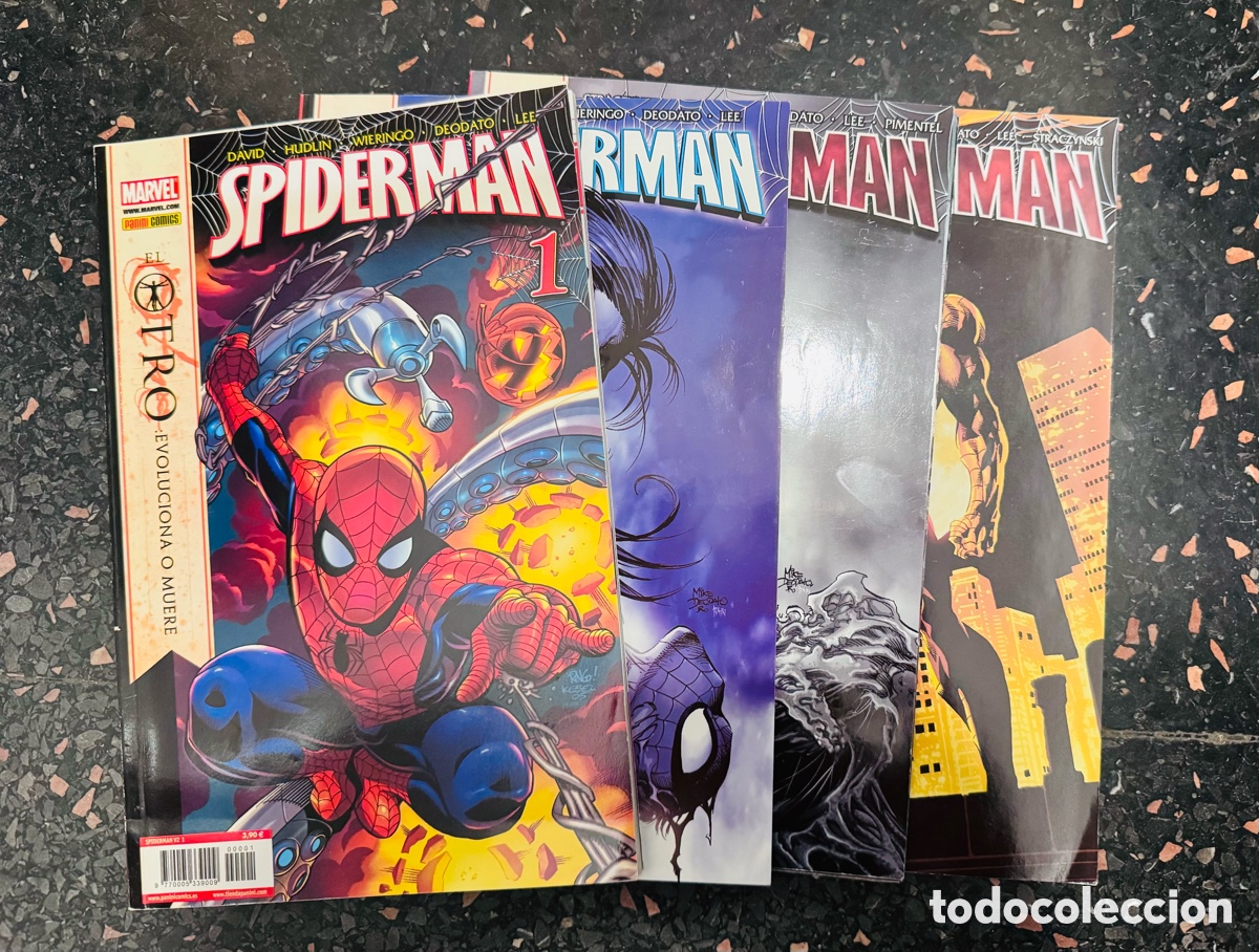 C&oacute;mics: Spiderman el otro evoluciona o muere colecci&oacute;n completa 1 al 4