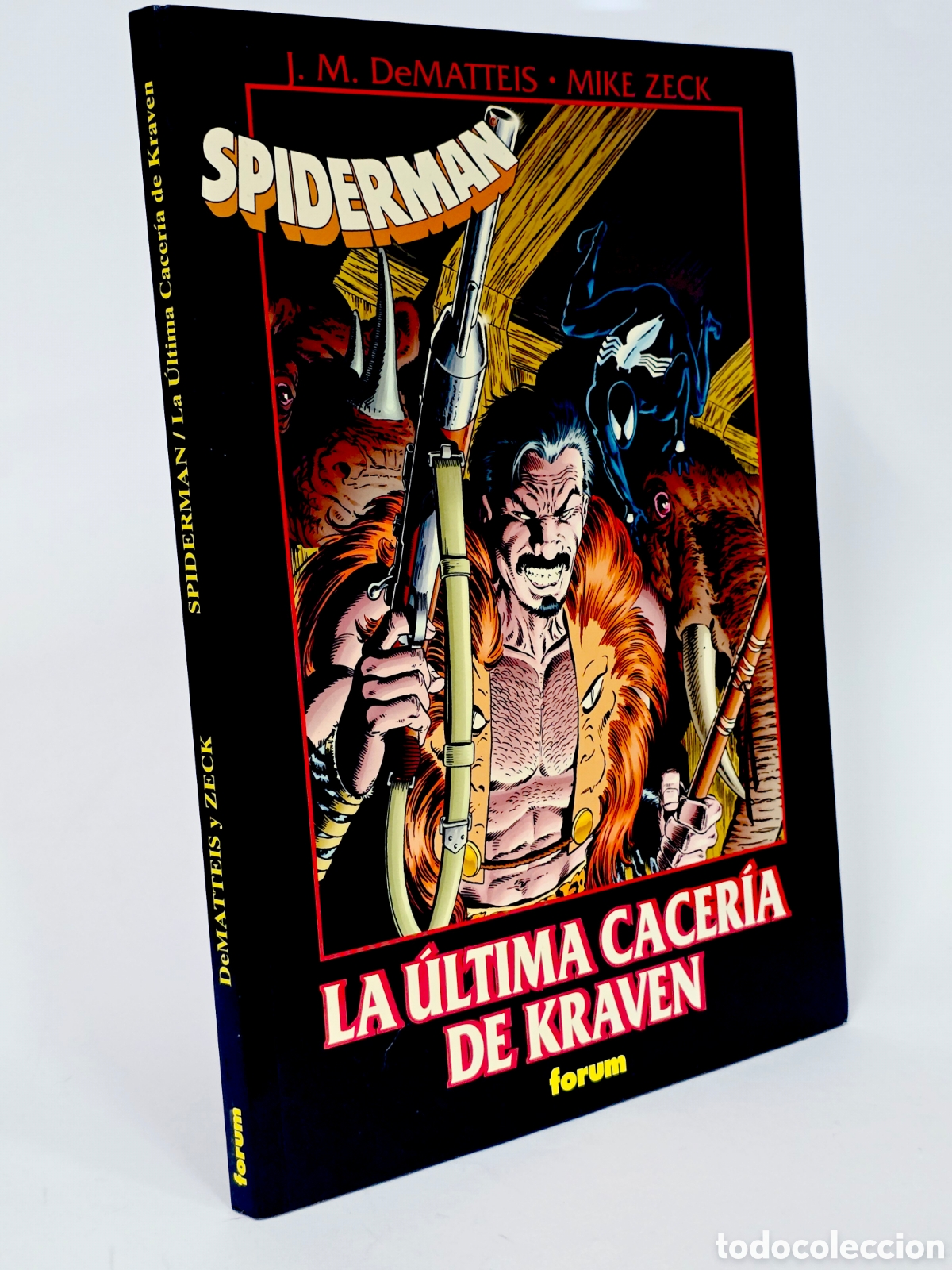 C&oacute;mics: C&Oacute;MIC SPIDERMAN LA &Uacute;LTIMA CACER&Iacute;A DE KRAVEN OBRAS MAESTRAS 37 FORUM MARVEL (SPIDER-MAN) EXCELENTE