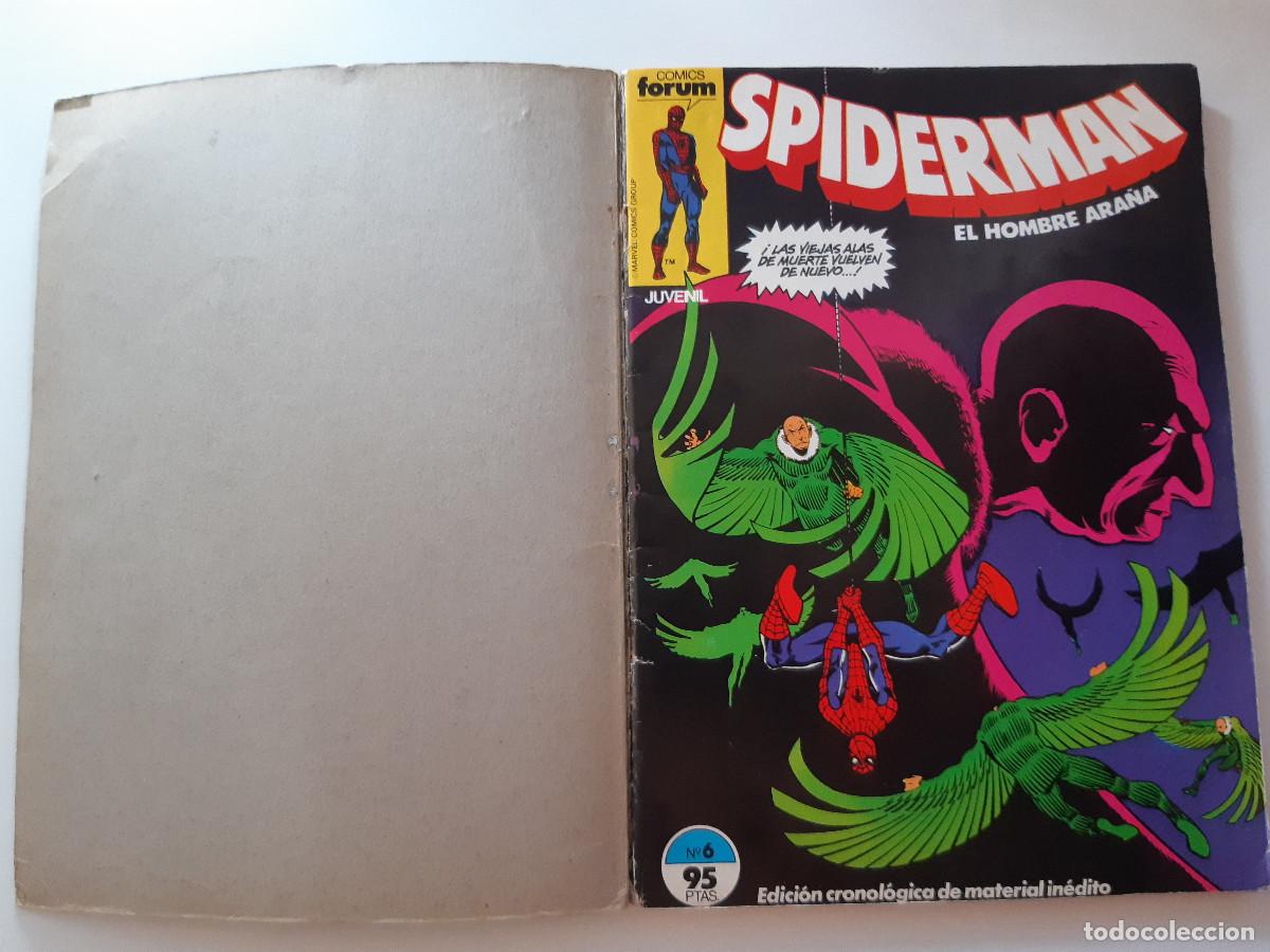C&oacute;mics: SPIDERMAN 6 AL 10 RETAPADO VOL 1 N&ordm; 2 FORUM MARVEL COMIC - Foto 6