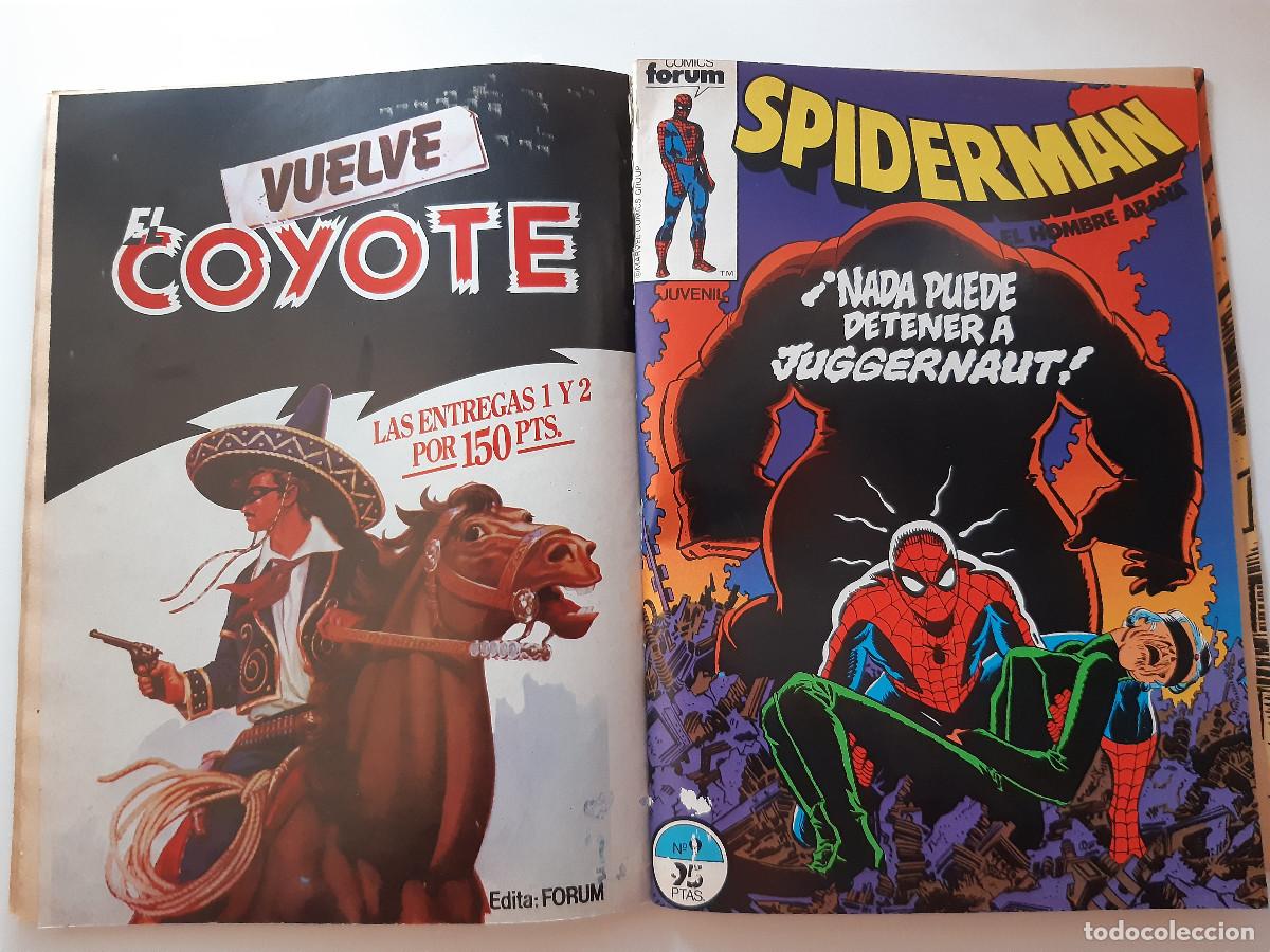 C&oacute;mics: SPIDERMAN 6 AL 10 RETAPADO VOL 1 N&ordm; 2 FORUM MARVEL COMIC - Foto 9