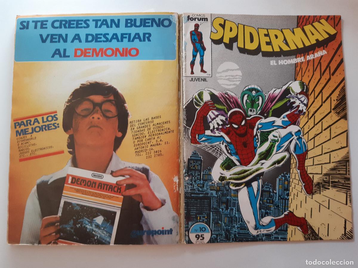 C&oacute;mics: SPIDERMAN 6 AL 10 RETAPADO VOL 1 N&ordm; 2 FORUM MARVEL COMIC - Foto 10
