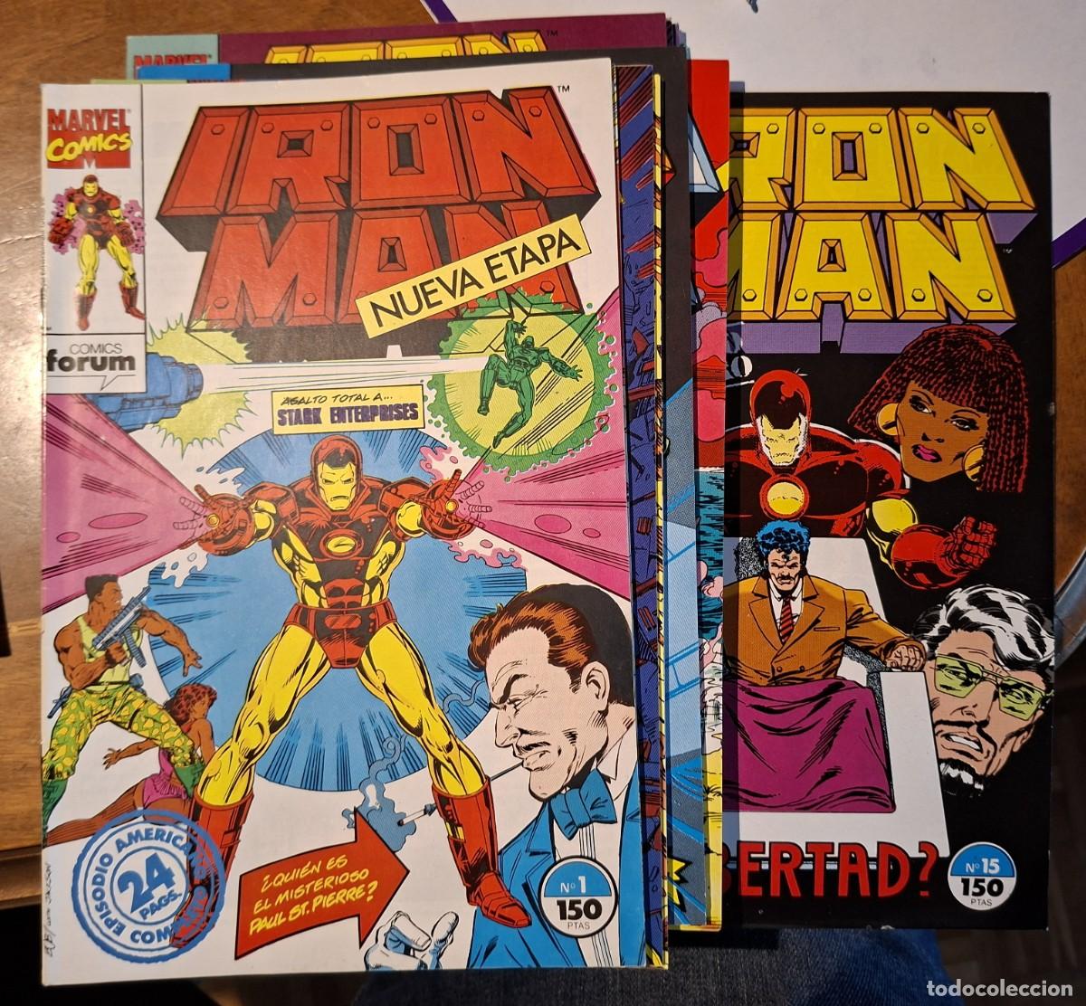 C&oacute;mics: Iron Man Nueva etapa - 15 ejemplares - Completa