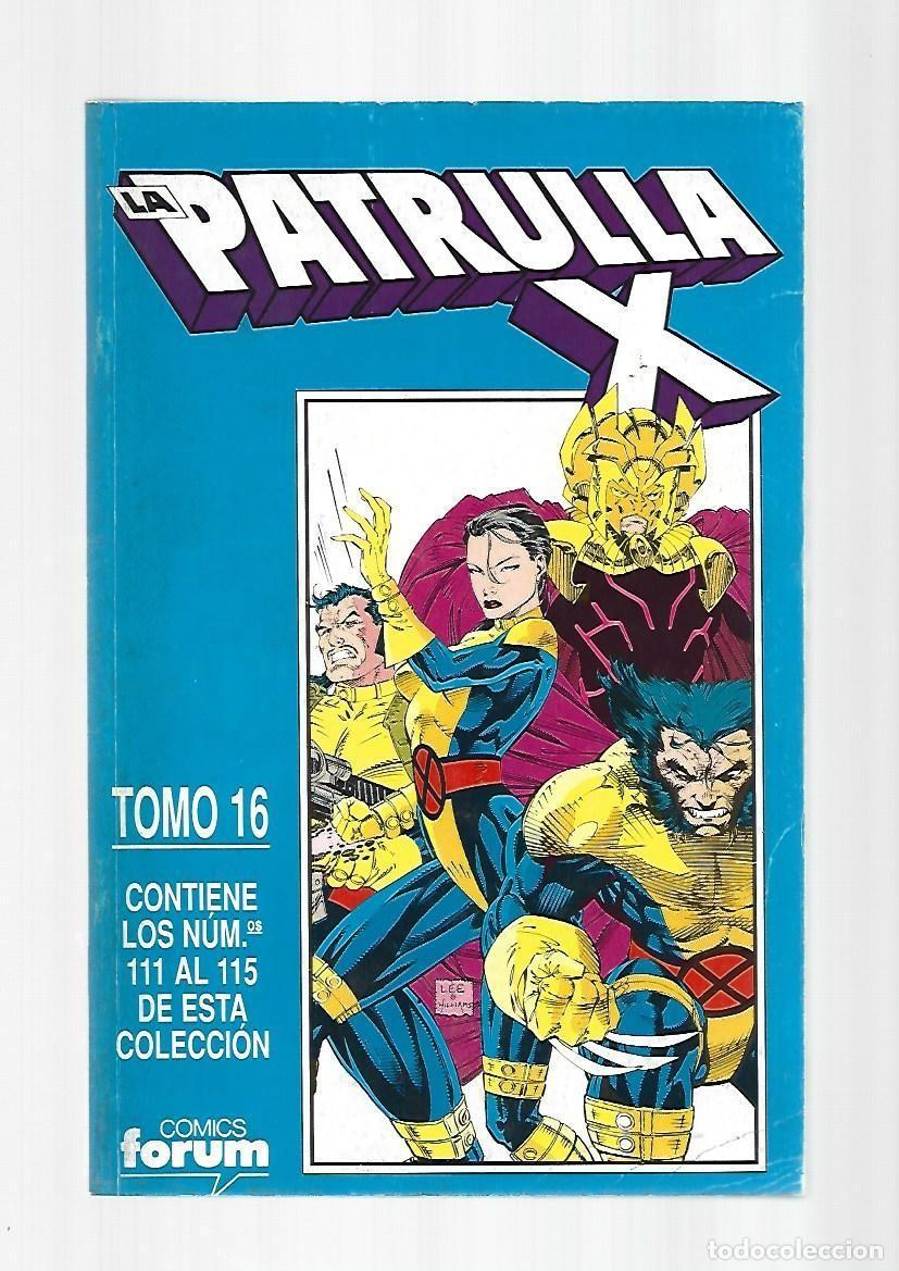 C&oacute;mics: Patrulla X, tomo 16 (111 al 115), 1991, Forum, muy buen estado