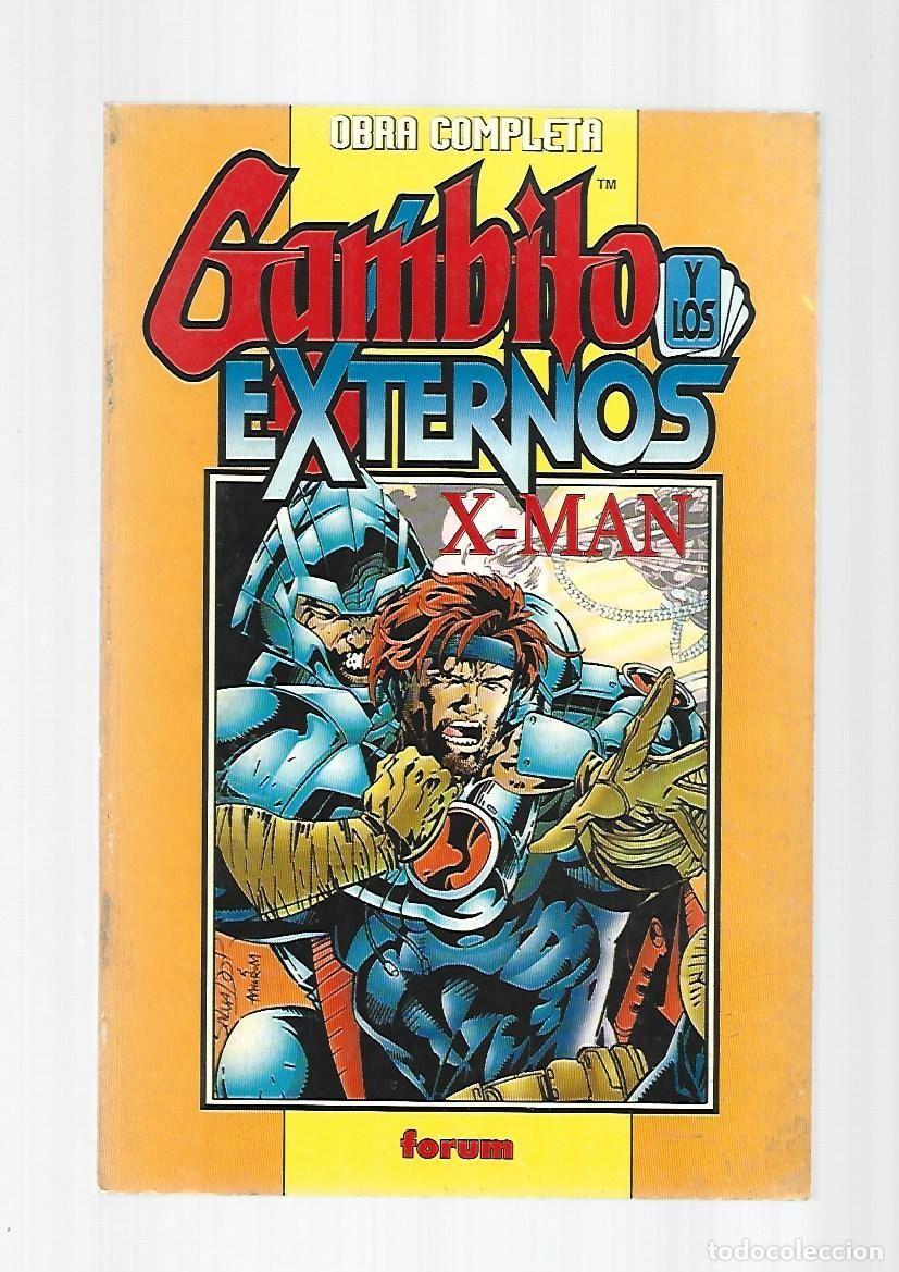 C&oacute;mics: Obra completa Gambito y los externos + X-Man, 1995, 8 n&uacute;meros, Forum, muy buen estado