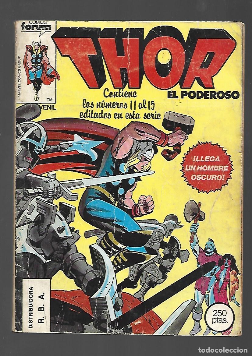 C&oacute;mics: Thor, retapado 11 al 15, 1983, Forum