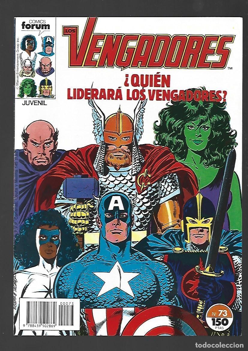 C&oacute;mics: Los Vengadores, 73, 1989, Forum, muy buen estado