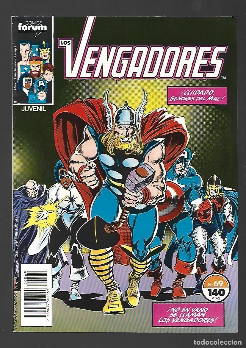 C&oacute;mics: Los Vengadores, 69, 1988, Forum, muy buen estado
