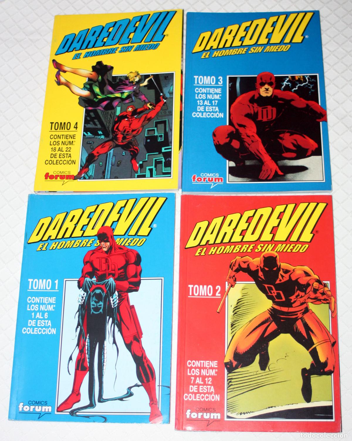 C&oacute;mics: Daredevil Vol. 3 ,Marvel Edge,(Colecci&oacute;n Completa 22 N&ordm;s en 4 tomos) Forum 1996-1998