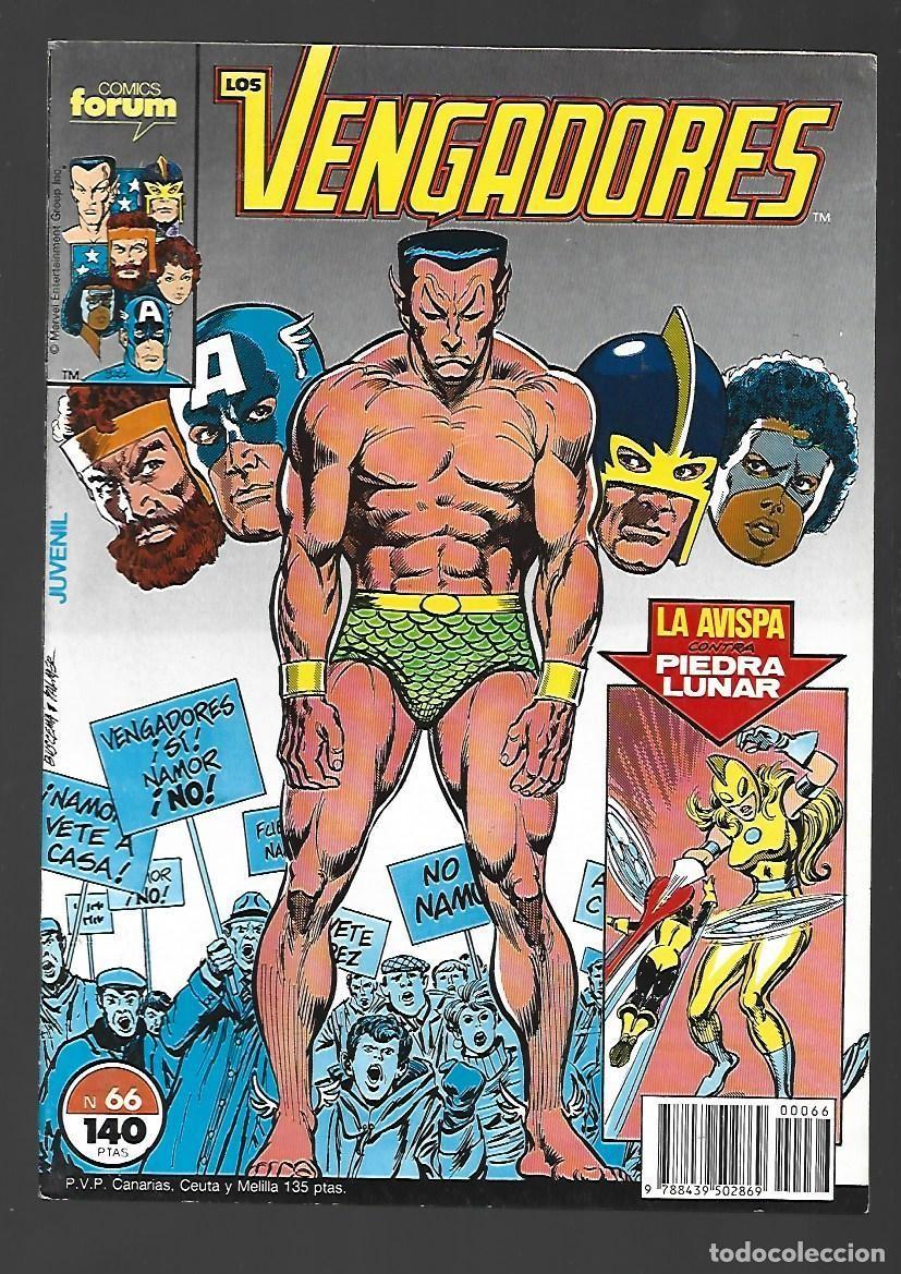C&oacute;mics: Los Vengadores, 66, 1988, Forum, muy buen estado