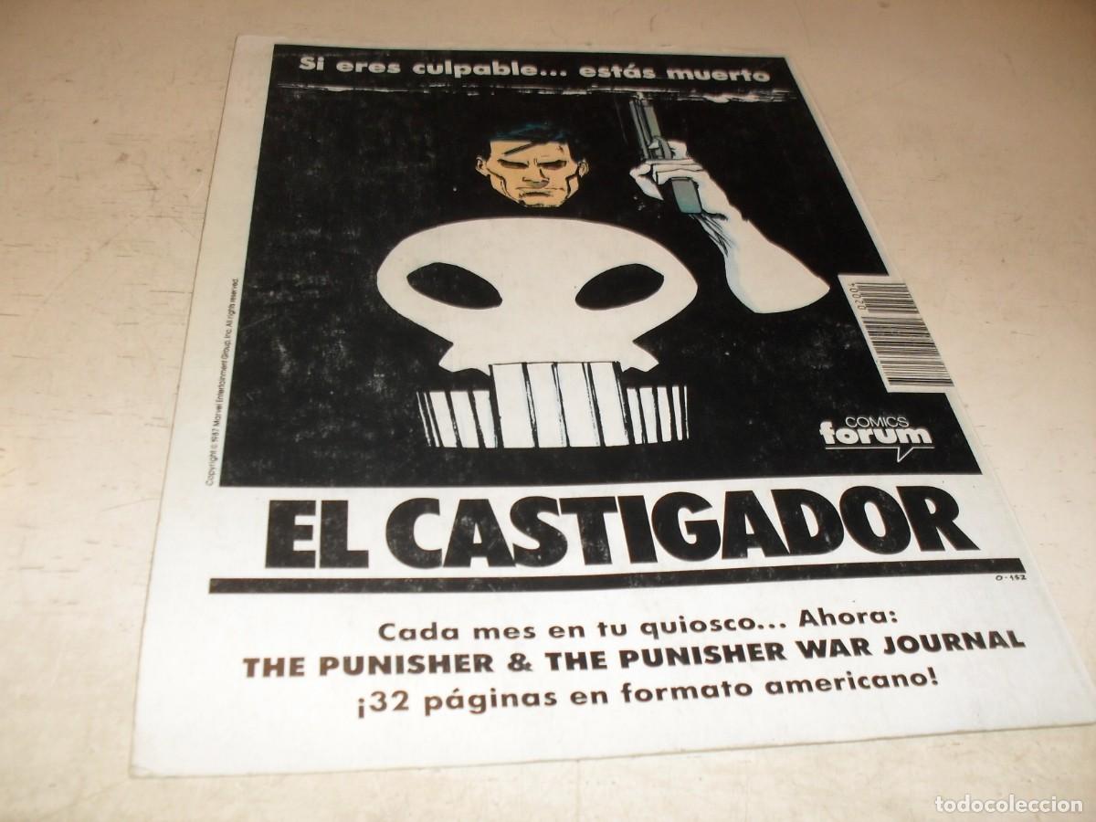 C&oacute;mics: (REF 91),EN CARTONCILLO BELLO POSTER,IDEAL PARA ENMARCAR,DEL CASTIGADOR,FORUM,1989