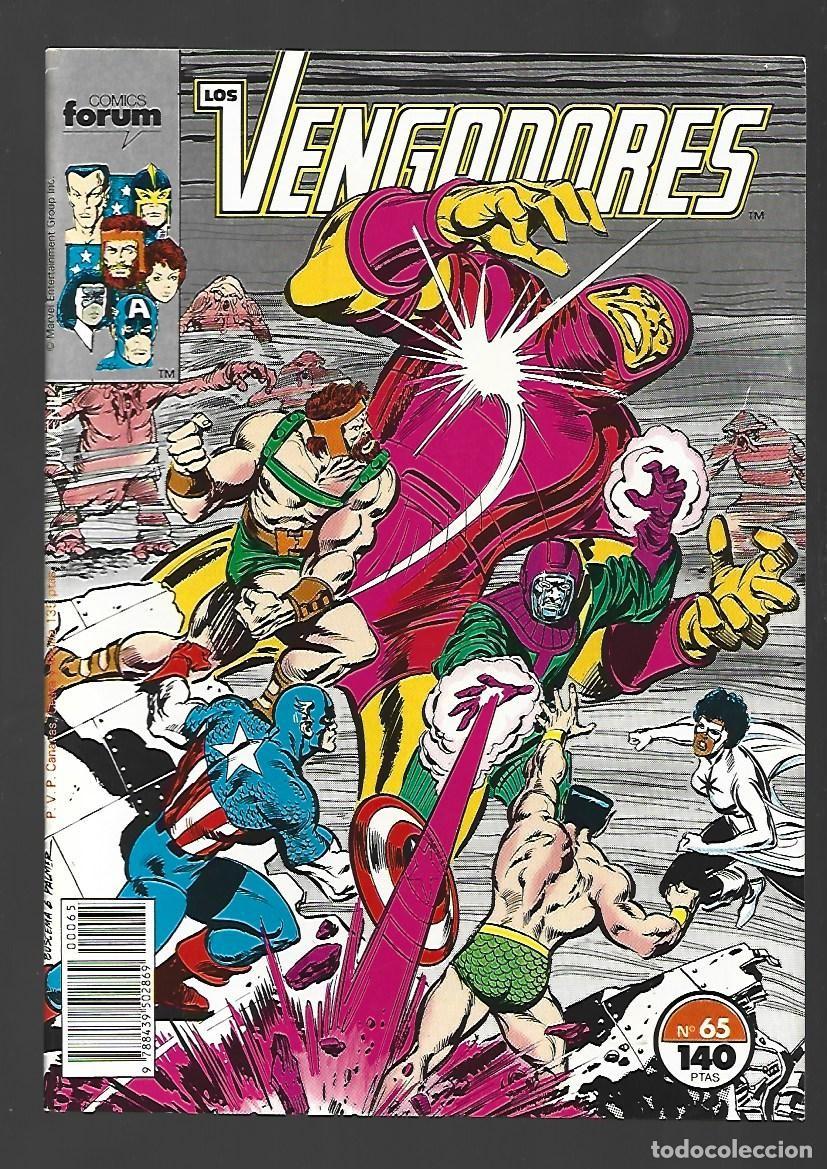 C&oacute;mics: Los Vengadores, 65, 1988, Forum, muy buen estado