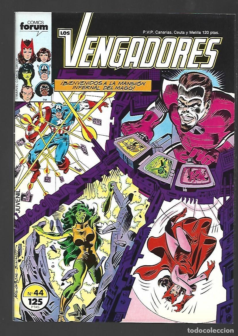C&oacute;mics: Los Vengadores, 44, 1986, Forum, muy buen estado
