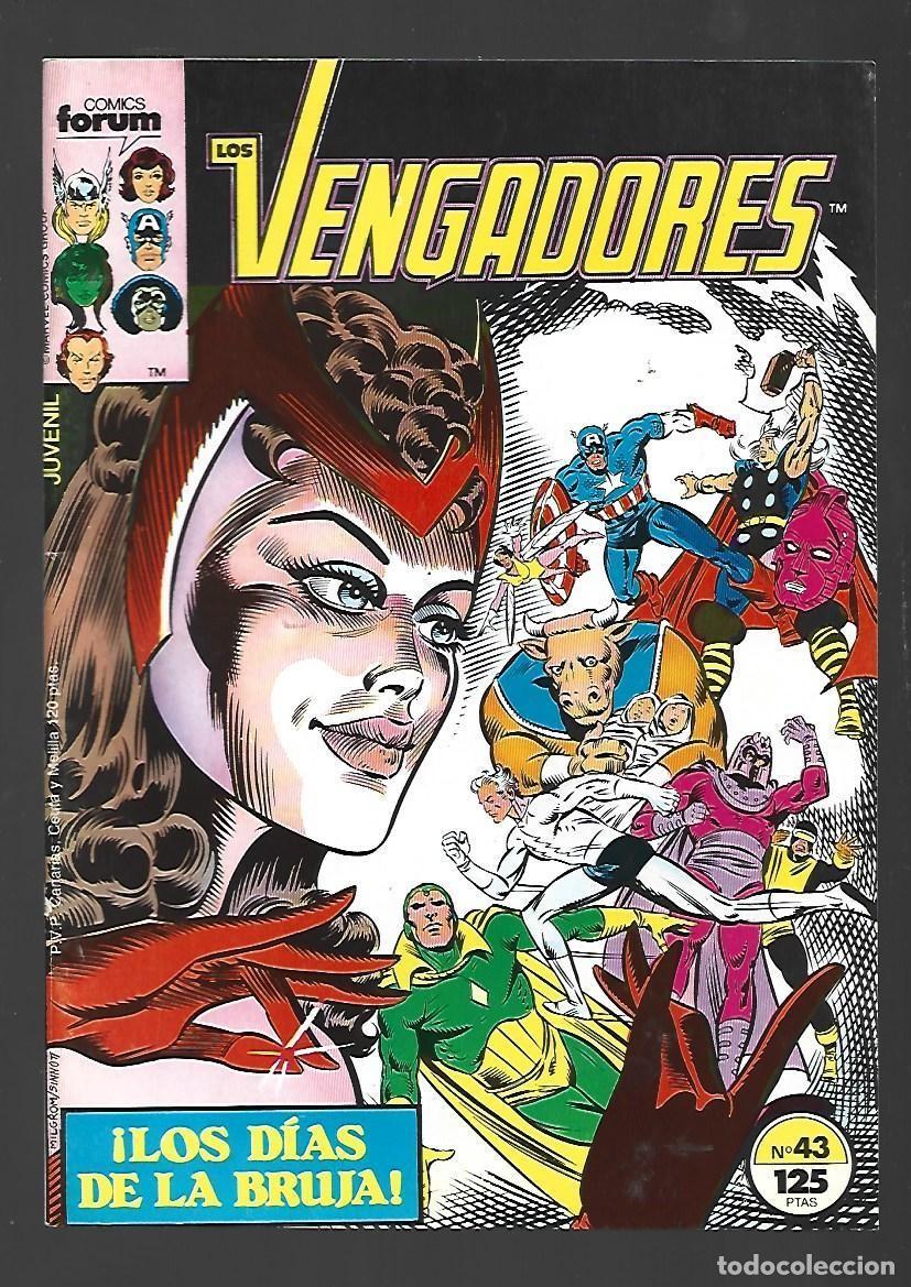 C&oacute;mics: Los Vengadores, 43, 1986, Forum, muy buen estado