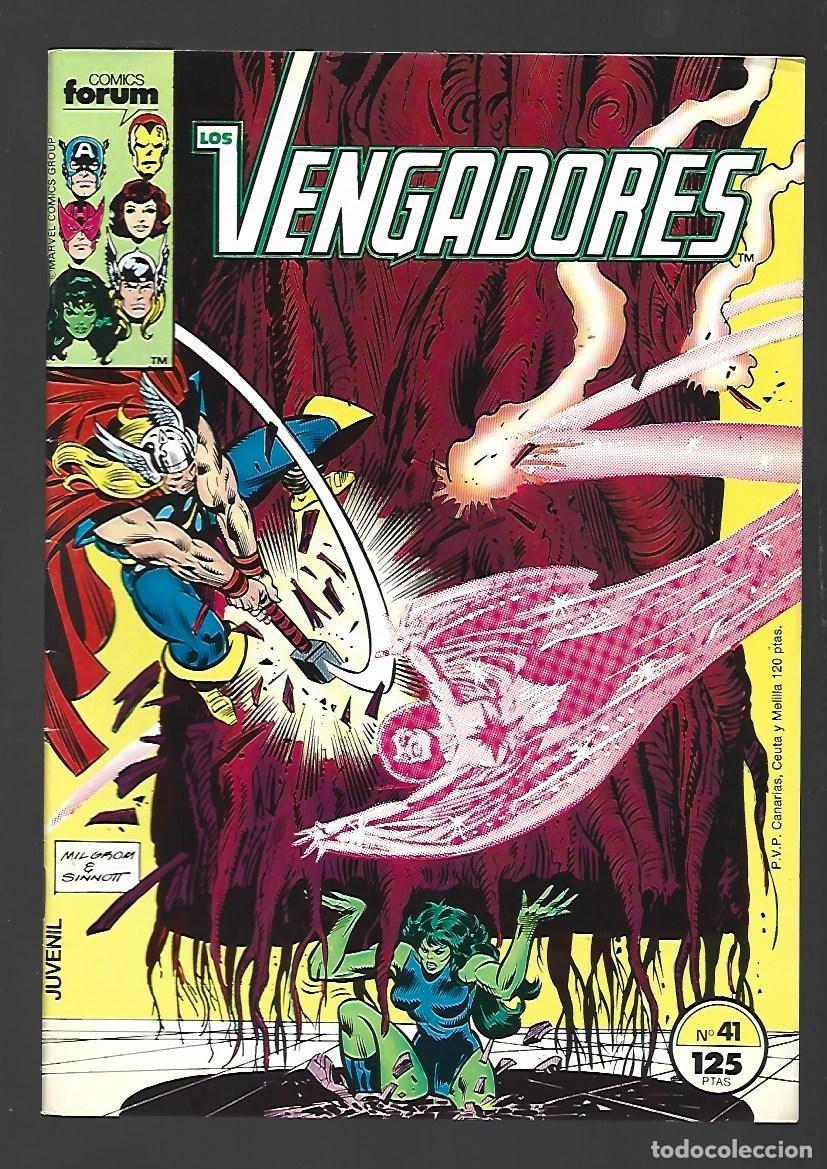 C&oacute;mics: Los Vengadores, 41, 1986, Forum, muy buen estado