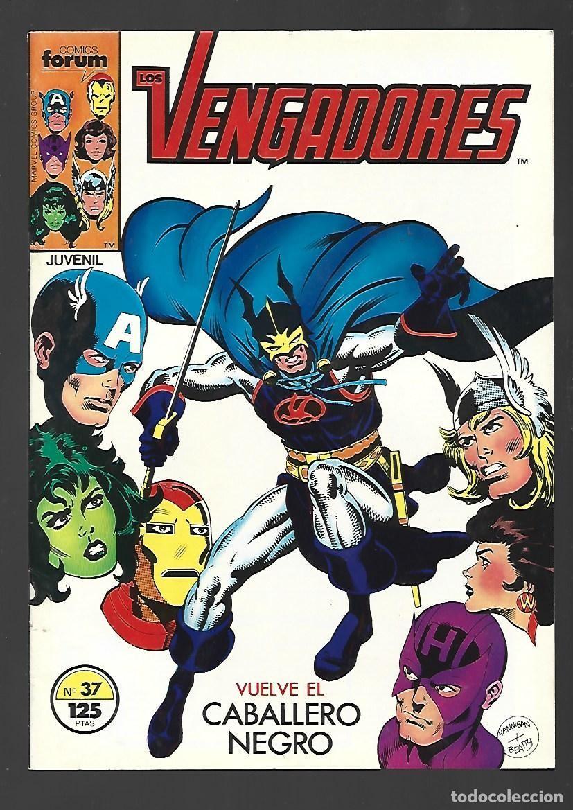 C&oacute;mics: Los Vengadores, 37, 1986, Forum, muy buen estado