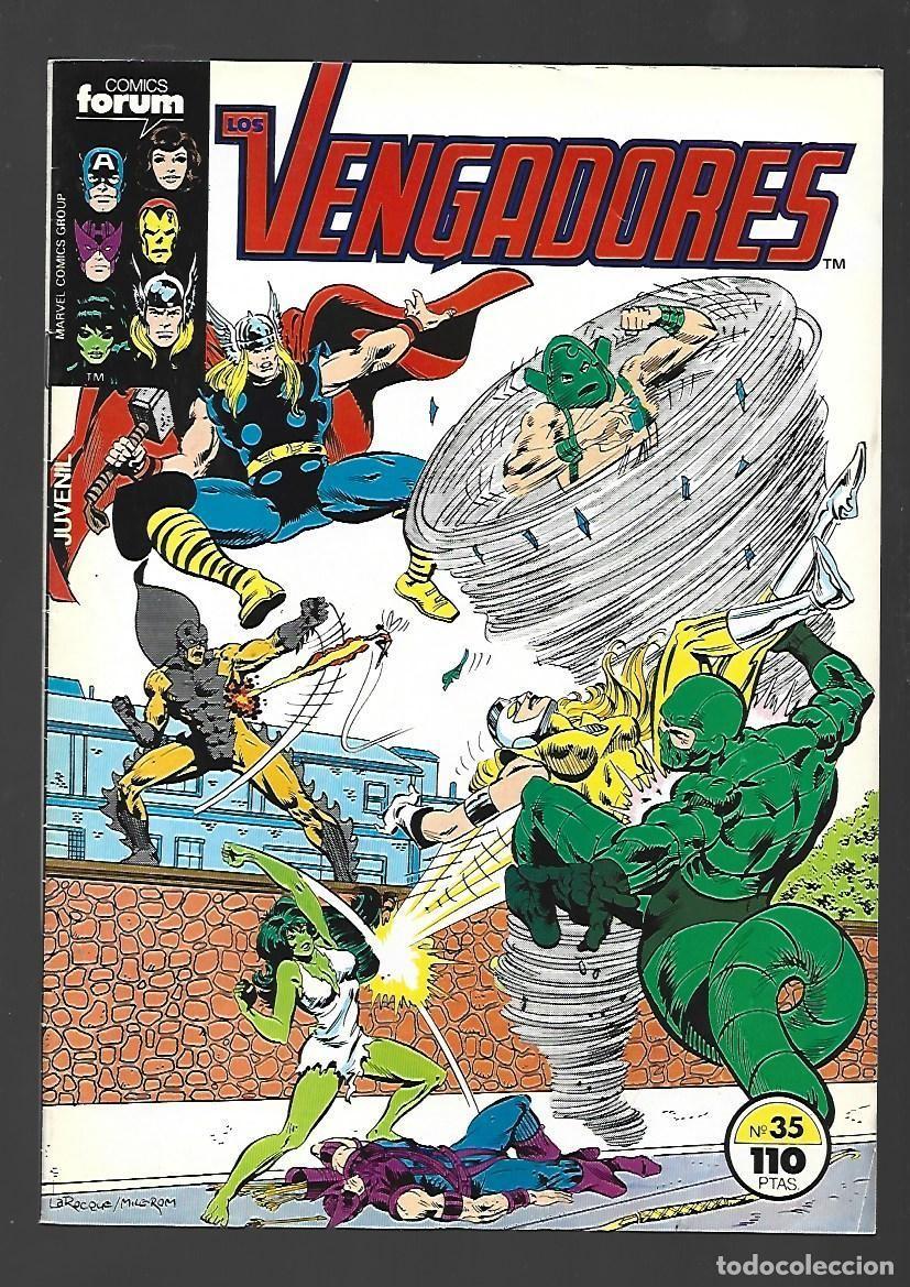 C&oacute;mics: Los Vengadores, 35, 1985, Forum, muy buen estado