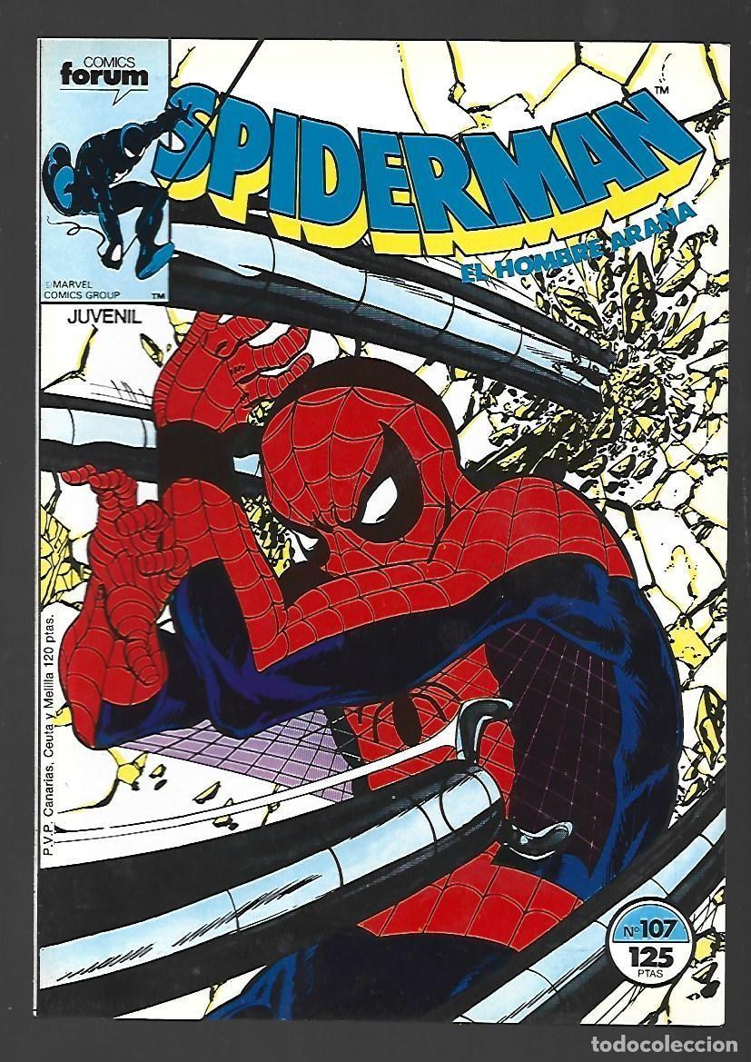 C&oacute;mics: Spiderman, 107, 1986, Forum, muy buen estado