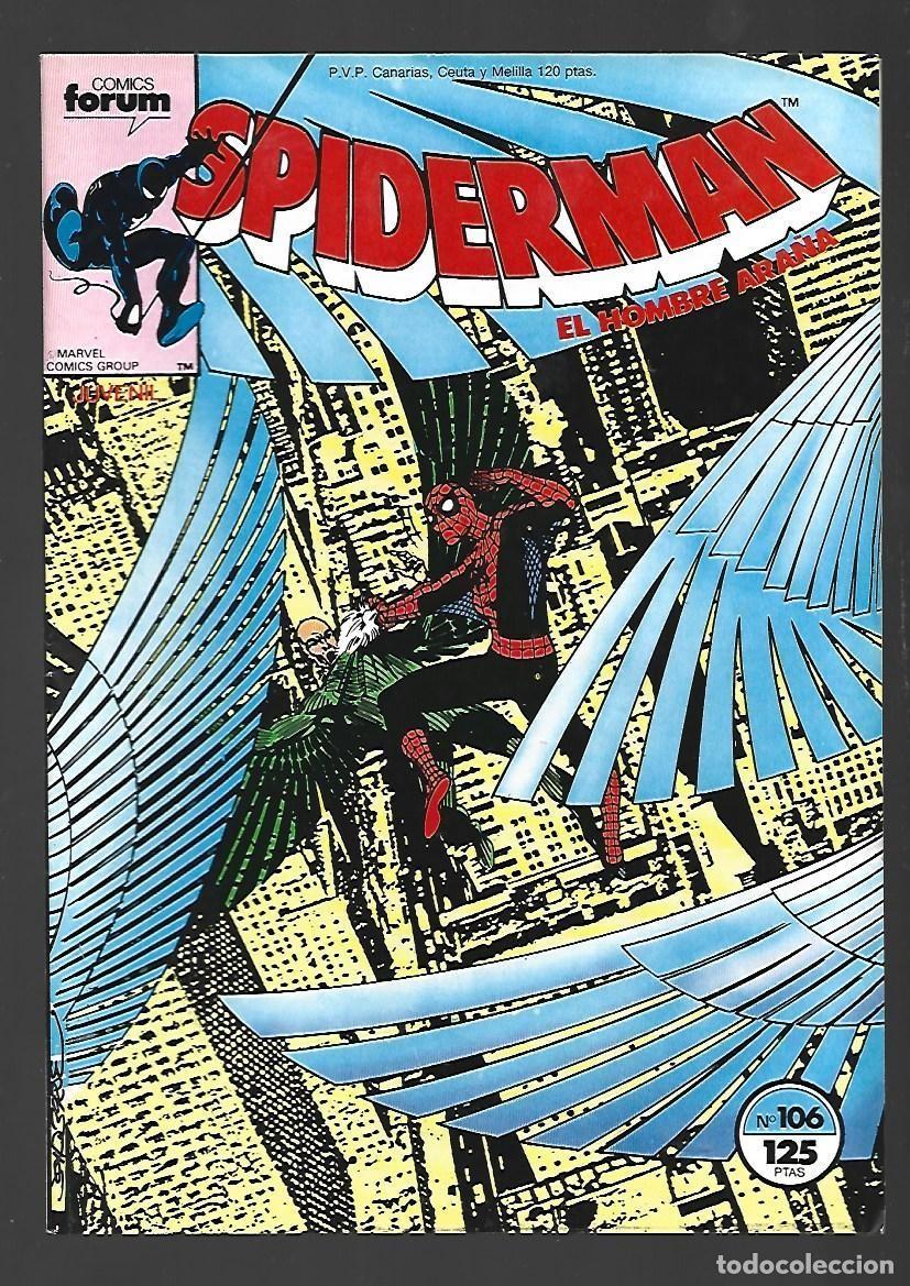 C&oacute;mics: Spiderman, 106, 1986, Forum, muy buen estado