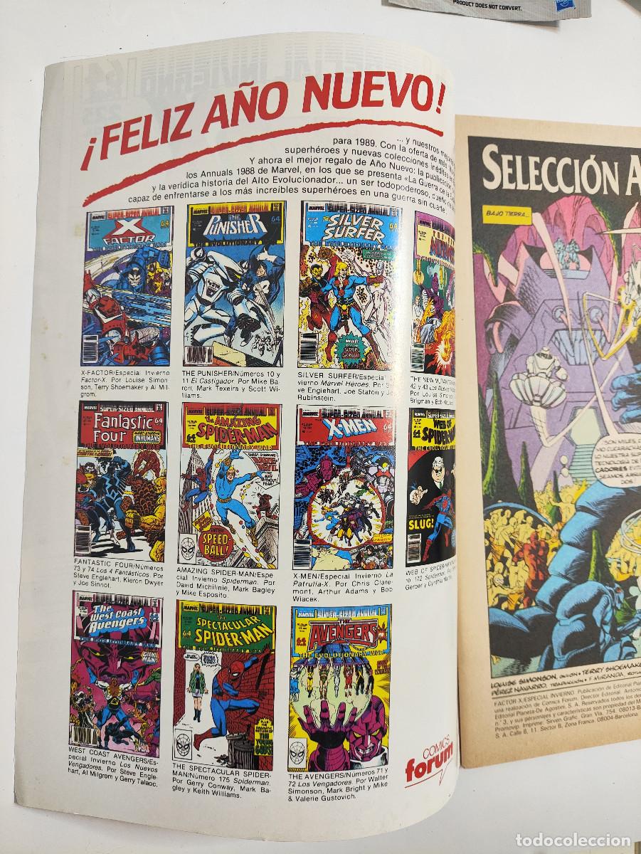 C&oacute;mics: Factor X &ndash; Especial Invierno 1988 &ndash; Comics Forum - Foto 8