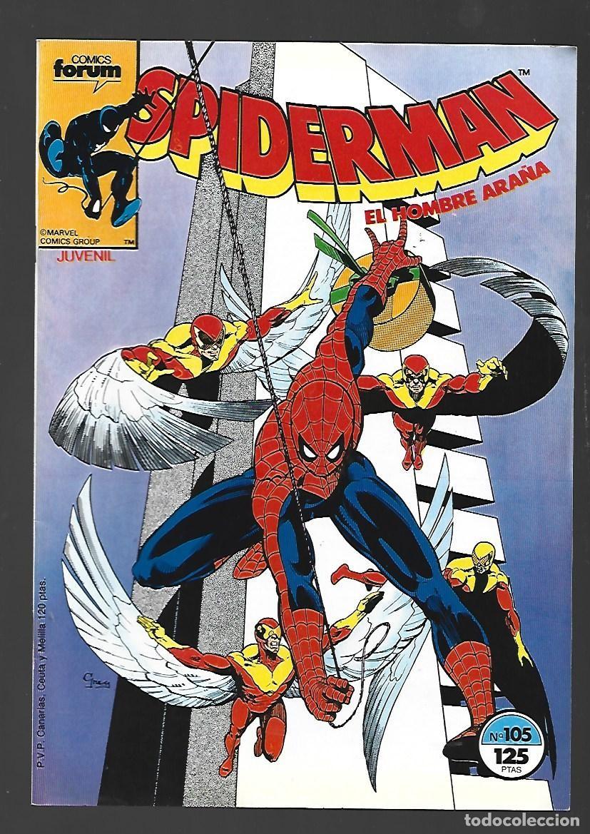 C&oacute;mics: Spiderman, 105, 1986, Forum, muy buen estado