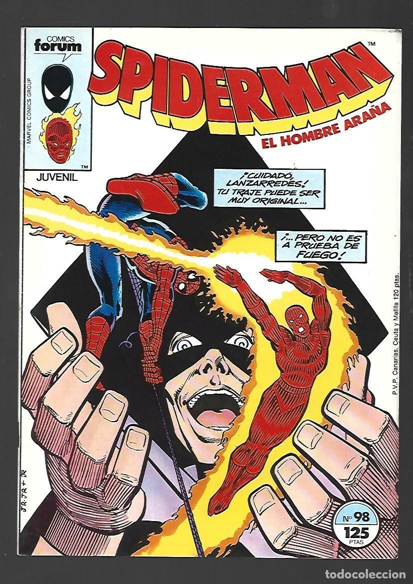 C&oacute;mics: Spiderman, 98, 1986, Forum, muy buen estado