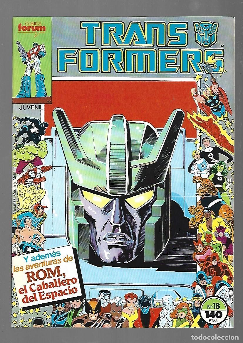 C&oacute;mics: Transformers, 18, 1987, Forum, muy buen estado