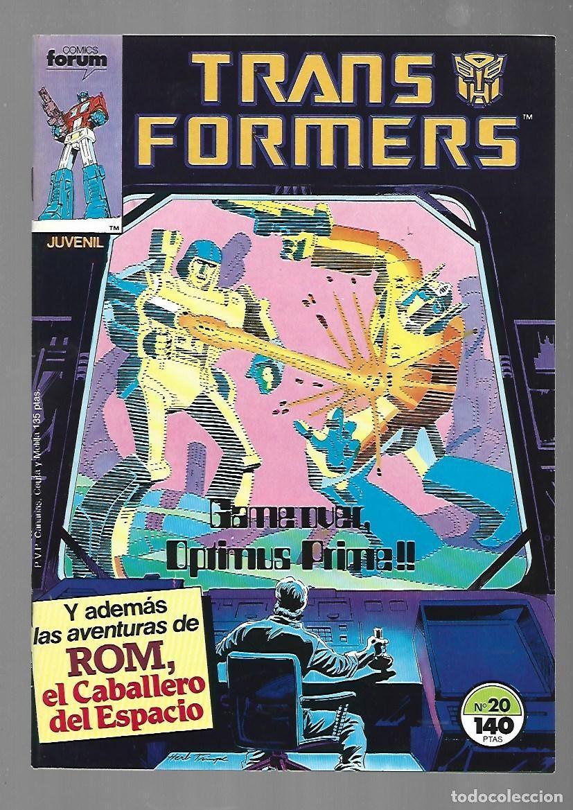 C&oacute;mics: Transformers, 20, 1987, Forum, muy buen estado