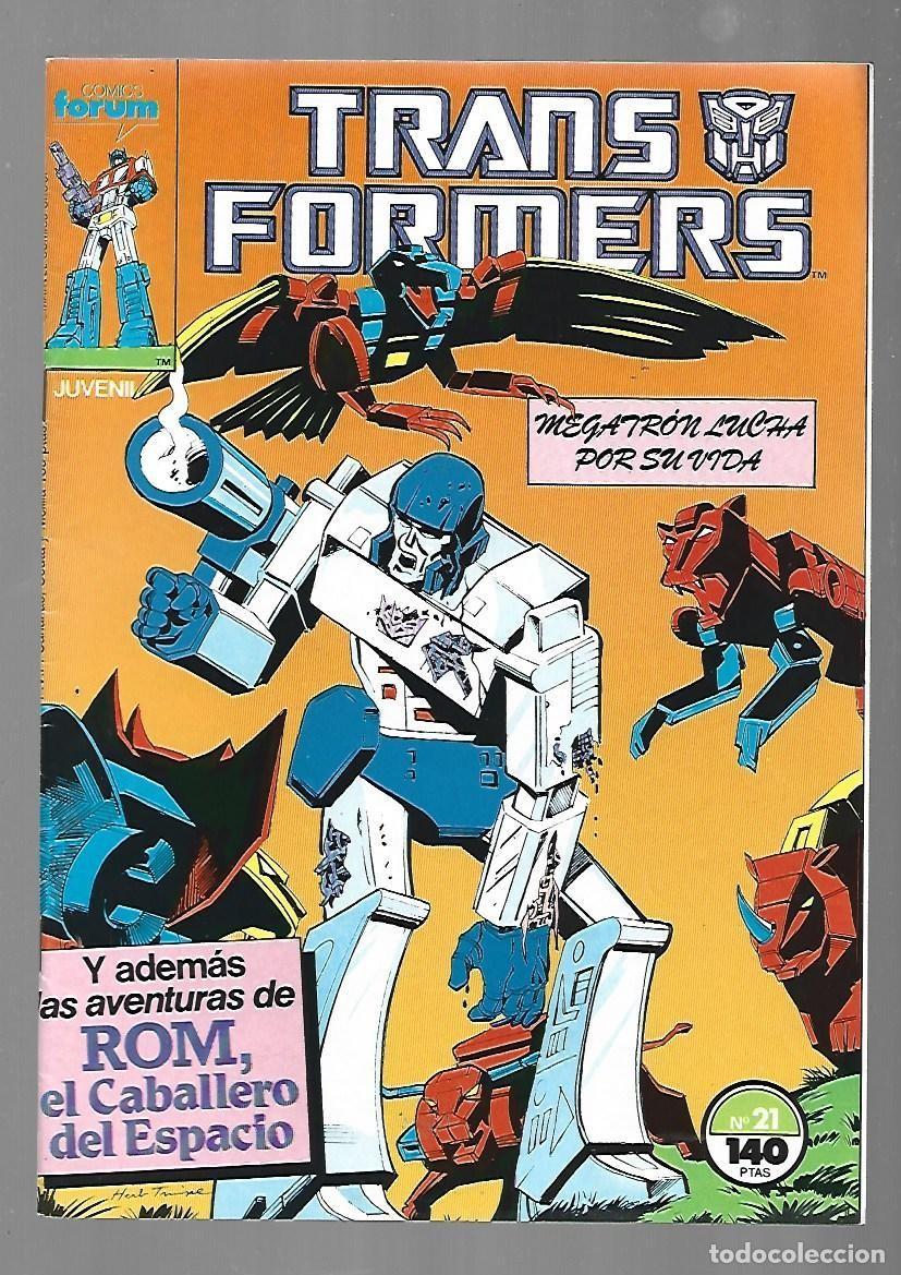 C&oacute;mics: Transformers, 21, 1987, Forum, muy buen estado