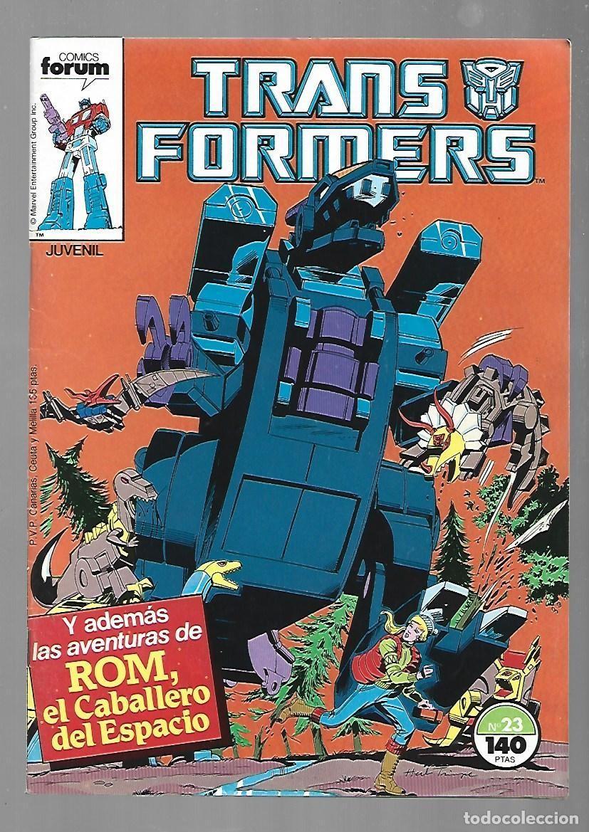 C&oacute;mics: Transformers, 23, 1987, Forum, muy buen estado