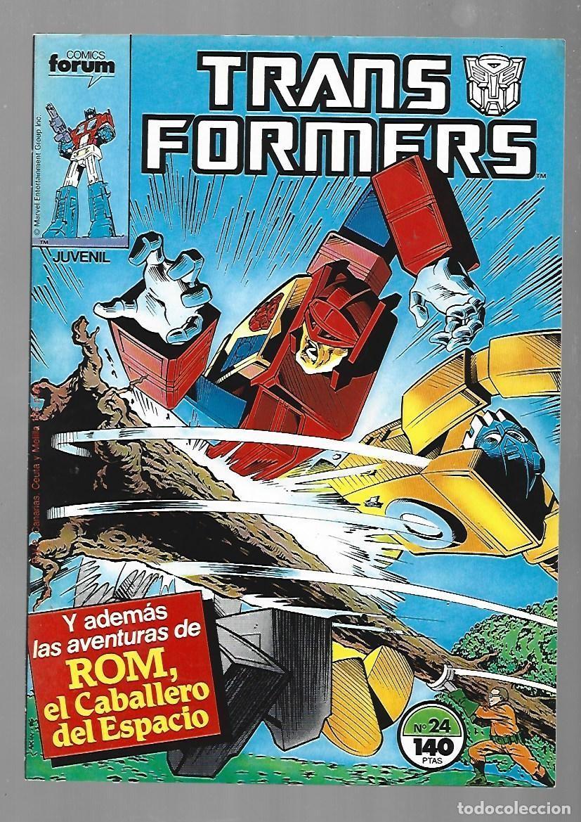 C&oacute;mics: Transformers, 24, 1987, Forum, muy buen estado