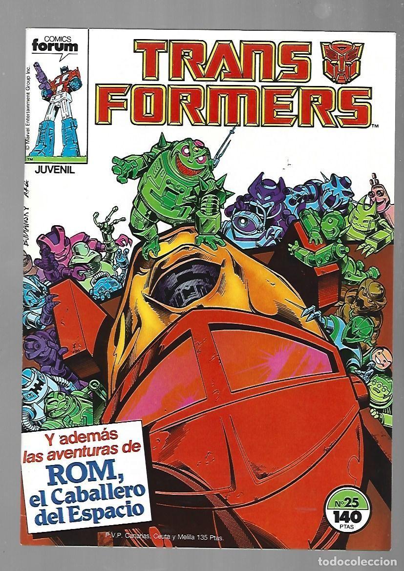C&oacute;mics: Transformers, 25, 1987, Forum, muy buen estado