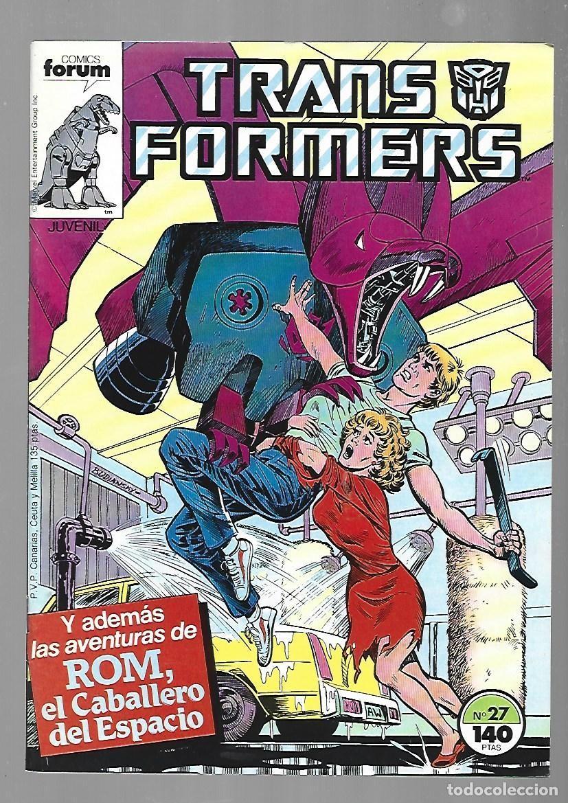 C&oacute;mics: Transformers, 27, 1987, Forum, muy buen estado
