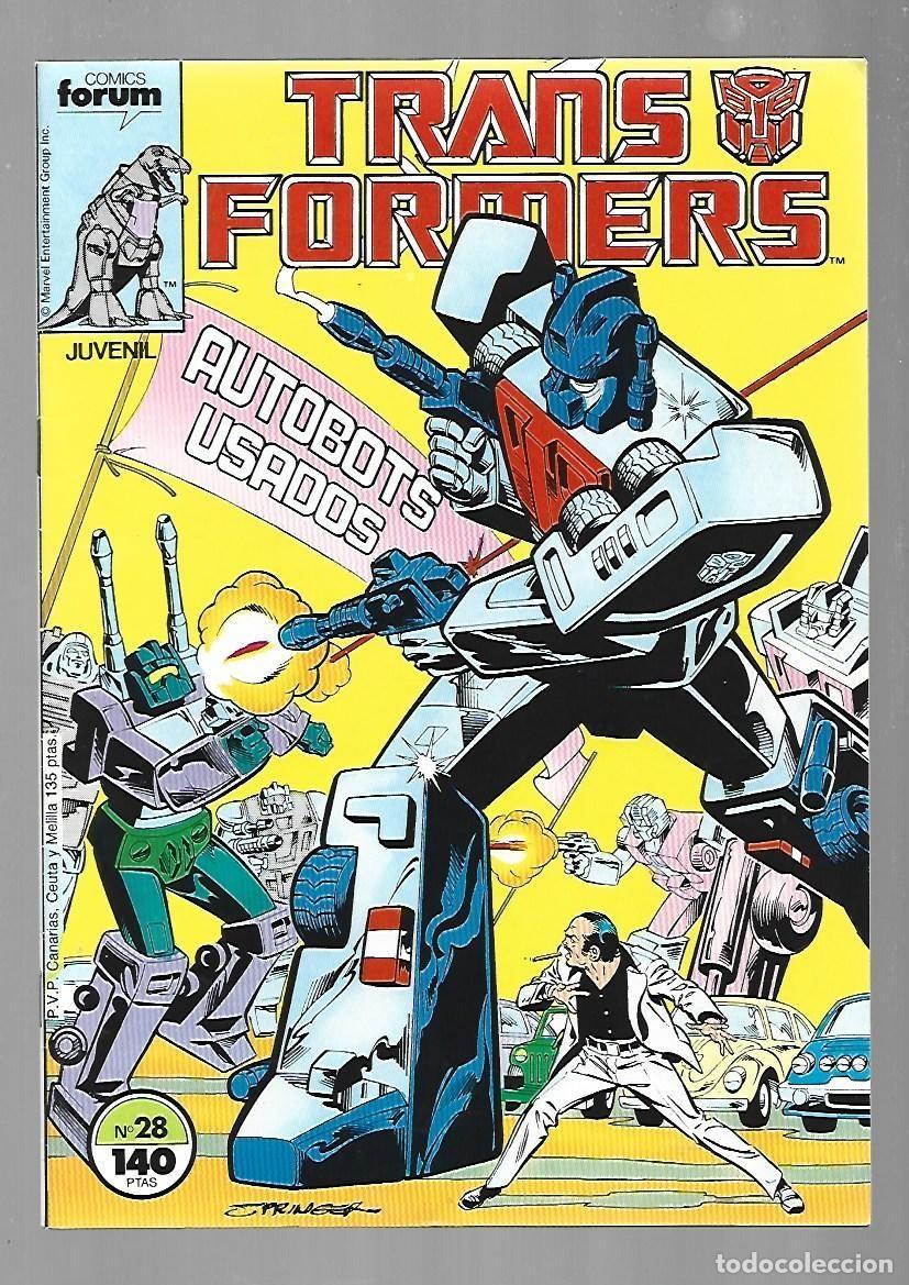 C&oacute;mics: Transformers, 28, 1988, Forum, muy buen estado