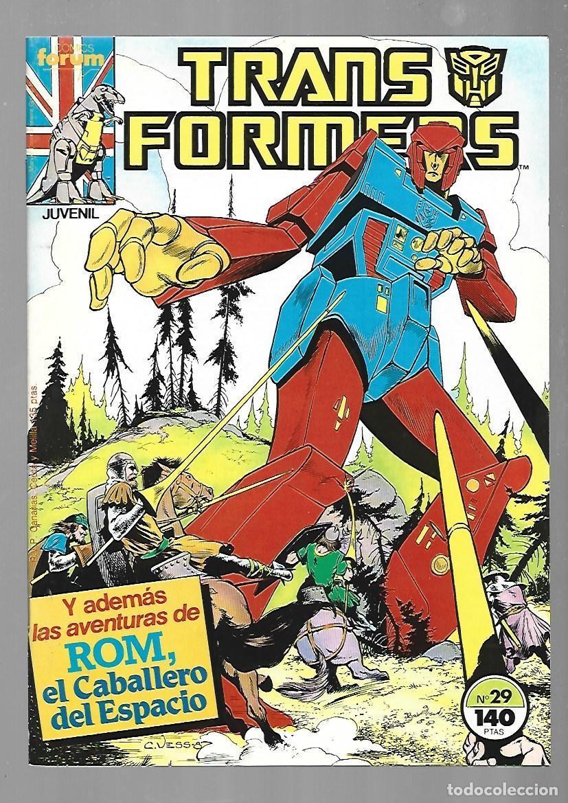 C&oacute;mics: Transformers, 29, 1988, Forum, muy buen estado