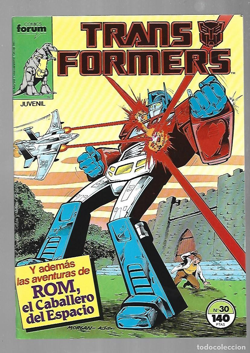 C&oacute;mics: Transformers, 30, 1988, Forum, muy buen estado