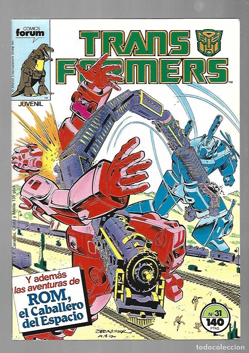C&oacute;mics: Transformers, 31, 1988, Forum, muy buen estado