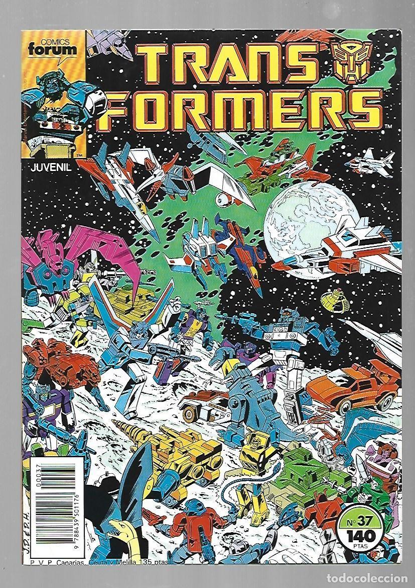 C&oacute;mics: Transformers, 37, 1988, Forum, muy buen estado.