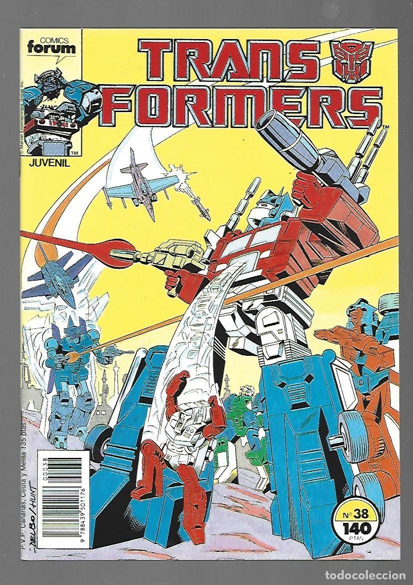 C&oacute;mics: Transformers, 38, 1988, Forum, muy buen estado.