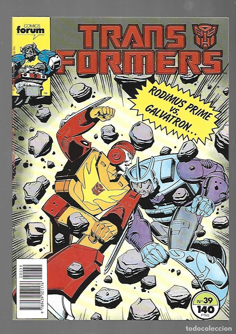 C&oacute;mics: Transformers, 39, 1988, Forum, muy buen estado