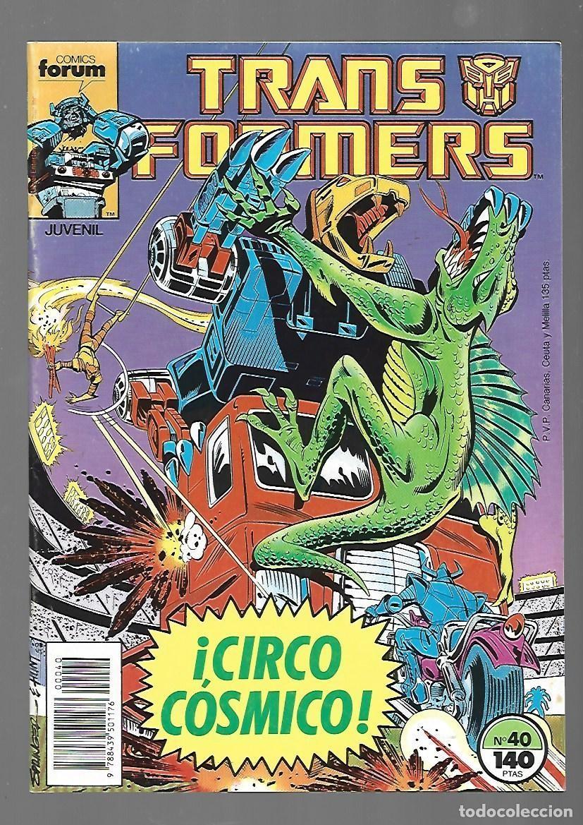 C&oacute;mics: Transformers, 40, 1989, Forum, muy buen estado