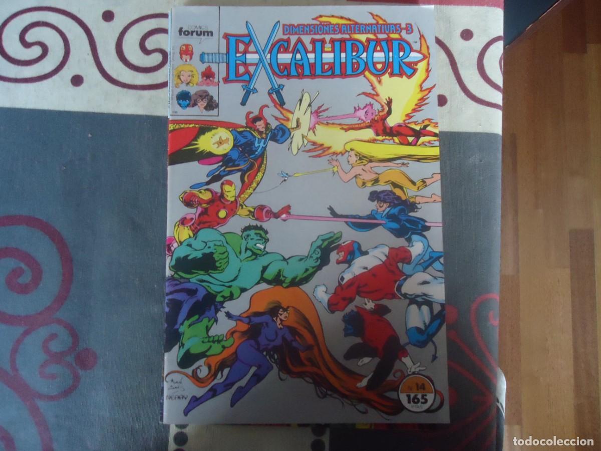 C&oacute;mics: EXCALIBUR N&ordm; 14 DEMASIADOS HEROES
