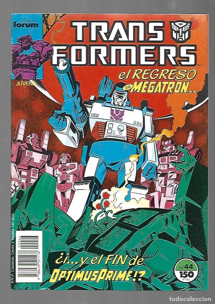 C&oacute;mics: Transformers, 44, 1989, Forum, muy buen estado. - Foto 1