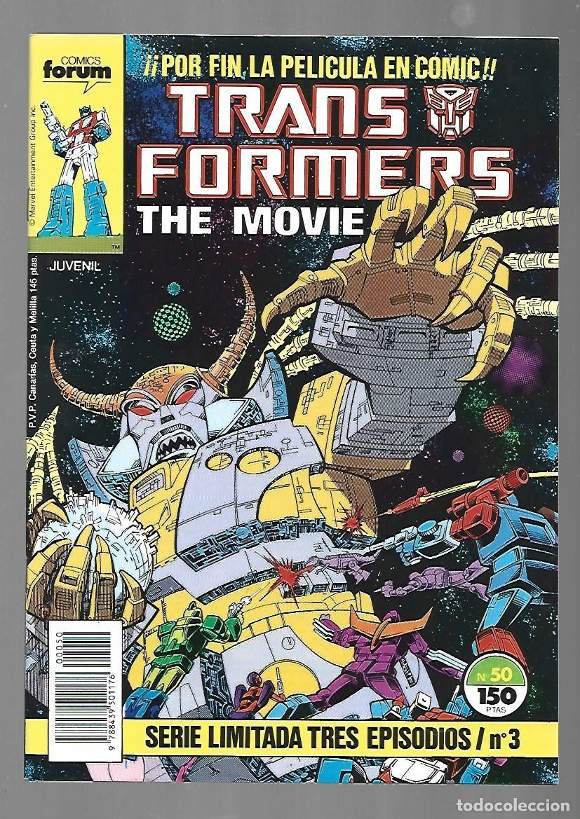 C&oacute;mics: Transformers, 50, 1989, Forum, muy buen estado - Foto 1