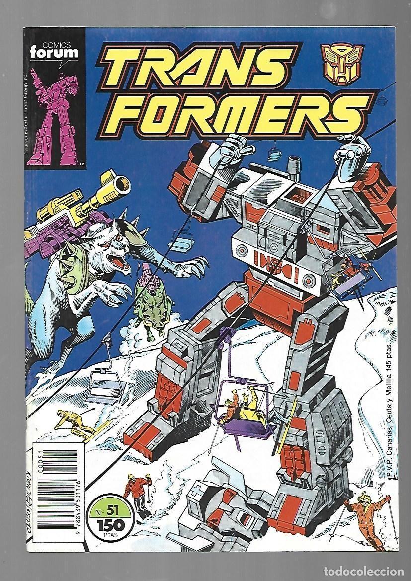 C&oacute;mics: Transformers, 51, 1989, Forum, muy buen estado - Foto 1
